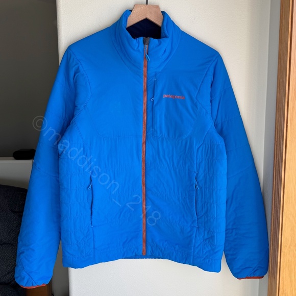 Patagonia Nano Puff Air Jacket Andes Blue Medium Insulated Jacket M - Picture 1 of 10